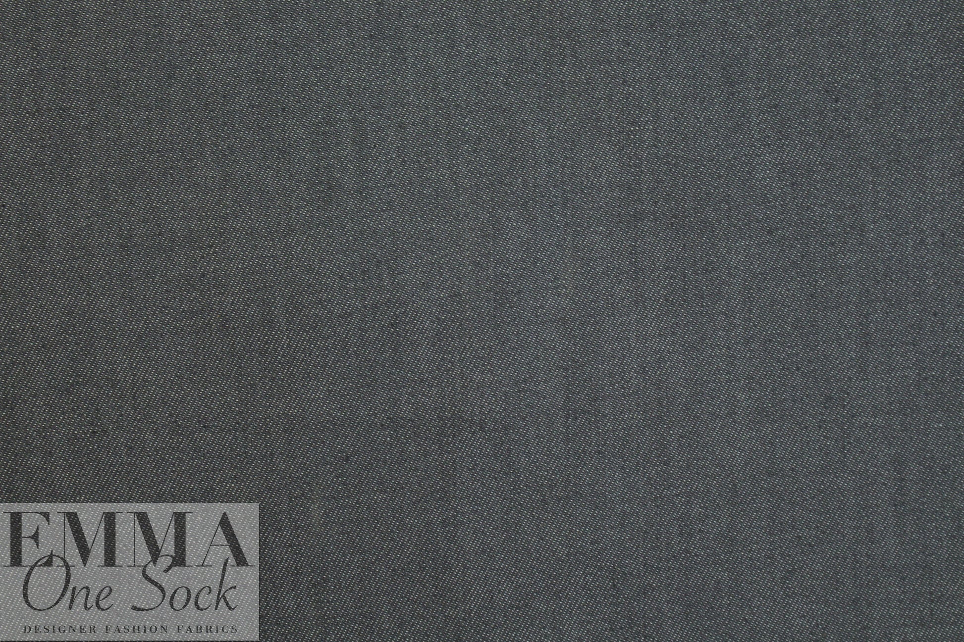 NY designer medium weight stretch denim - medium gray