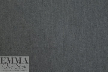 NY designer medium weight stretch denim - medium gray