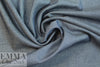 NY designer medium weight stretch denim - dusty blue 1.625 yd