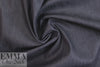 NY designer stretch denim, indigo, medium-heavy weight 2.25 yd