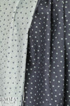Rag & B0ne indigo denim star jacquard