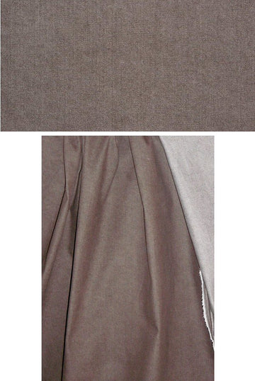 stretch cotton blend denim - dark coffee 1.33 yds
