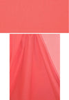 stretch cotton blend denim - coral red 1.75 yds