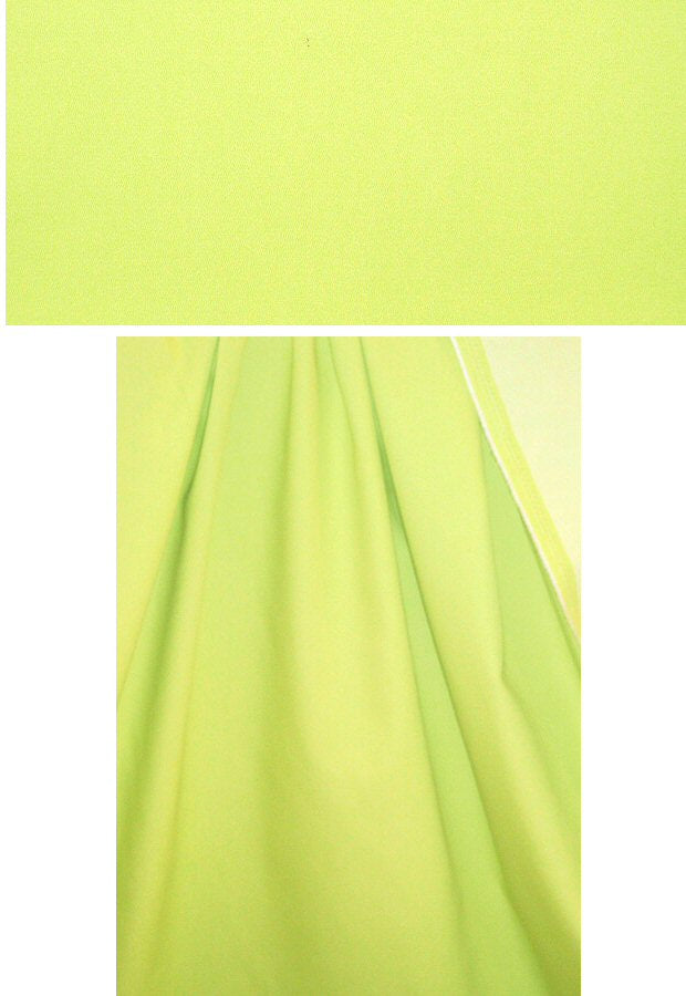 stretch cotton blend denim - spring green 2 yds