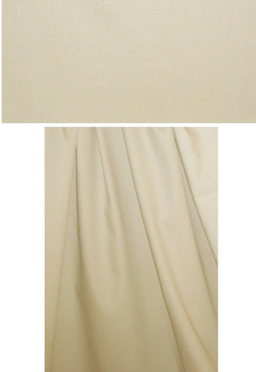 stretch cotton blend denim - sand