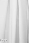 stretch cotton blend denim - white 1.5 yds