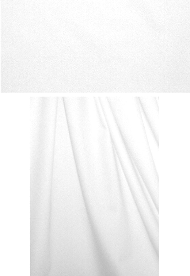 stretch cotton blend denim - white 1.5 yds