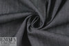 designer dark blue twill weave stretch denim 1.625 yd