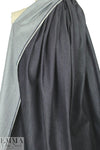 designer dark blue twill weave stretch denim 2.5 yd