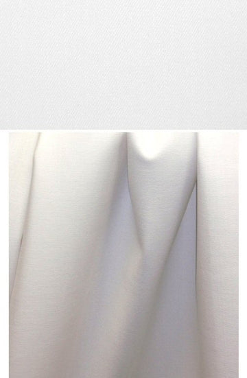The0ry soft white stretch denim twill 1 yard