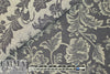 Italian jacquard weave stretch denim - flower 1.75 yds