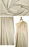 rayon blend light weight stretch denim - khaki 3 yd