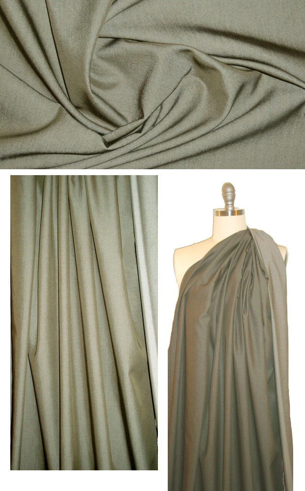 rayon blend light weight stretch denim - fern 1.875 yd