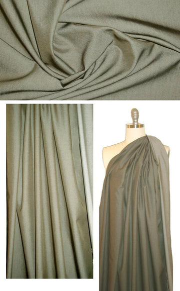 rayon blend light weight stretch denim - fern 1.875 yd