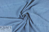 NY designer shirred stitch textured denim woven