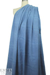 NY designer shirred stitch textured denim woven