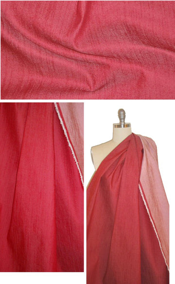 Italian stretch denim - red