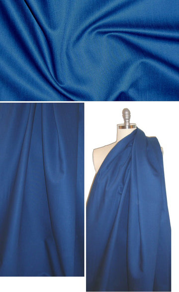 Diesel 100% cotton high fashion denim - royal blue 1.66 yd