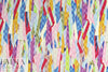 French digital viscose knit - 3-D graphic 1.5 yd