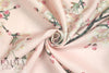 100% linen digital print - cherry blossoms 1.375 yds