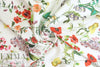 100% linen digital print - botanical display 1 yard