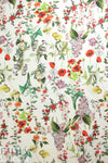 100% linen digital print - botanical display