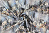 100% ramie digital print - cityscape 1.75 yds