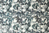 100% linen digital print - shadow leaves .625 yds