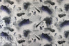 100% linen digital print - abstract gem .625 yds