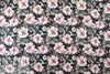100% linen digital print - floral nocturne 1.125 yds