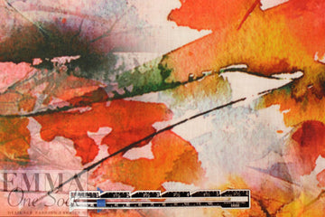 100% linen digital print - arbora abstract 1.625 yd