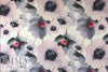 100% linen digital print - poppy paradise 1.5 yds