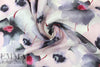 100% linen digital print - poppy paradise 1.5 yds
