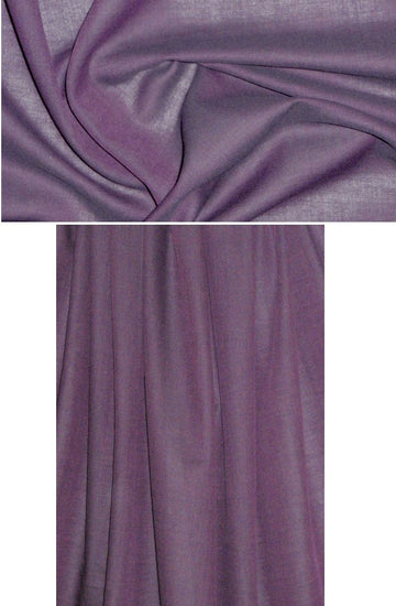 organic cotton  dobby voile - mulberry