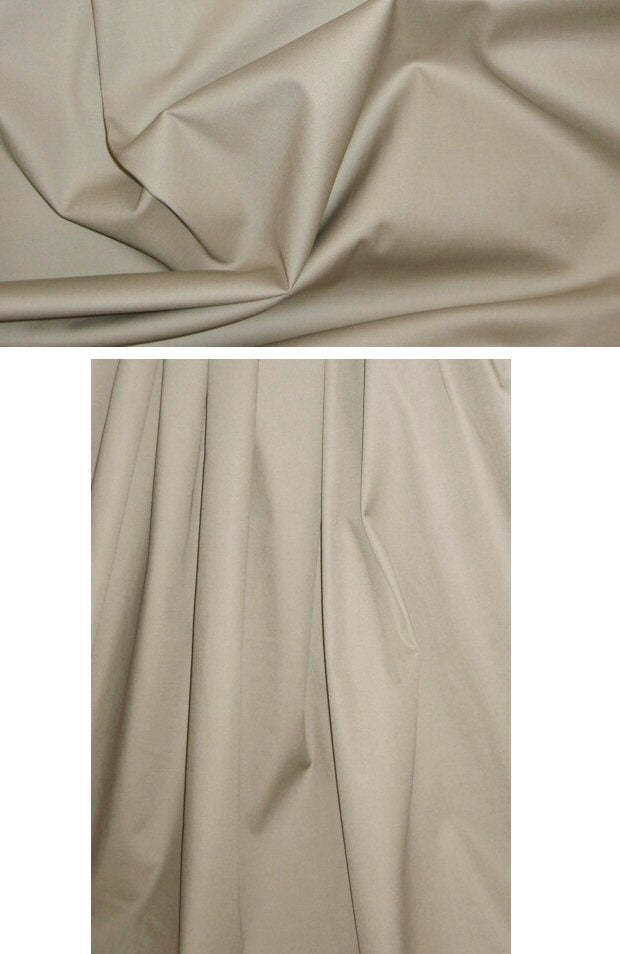 'docksider' cotton/spandex stretch twill - khaki .75 yds