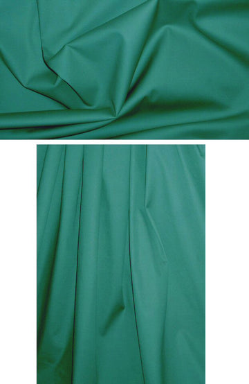 'docksider' cotton/spandex stretch twill - pine 1.66 yd