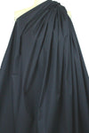 'docksider' cotton/spandex stretch twill - navy 1.5 yds