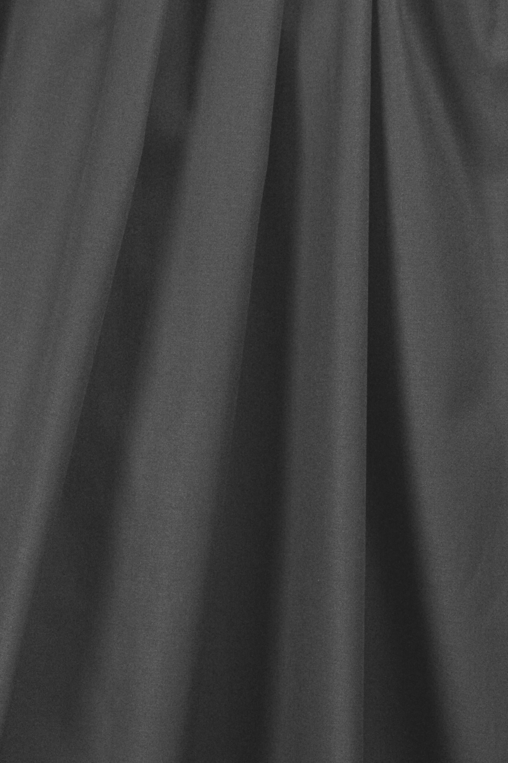 'docksider' cotton/spandex stretch twill - black 1.66 yds