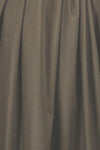 'docksider' cotton/spandex stretch twill - dk. chocolate 1.25 yds