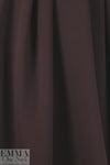 Italian stretch cotton blend doubleweave - burgundy