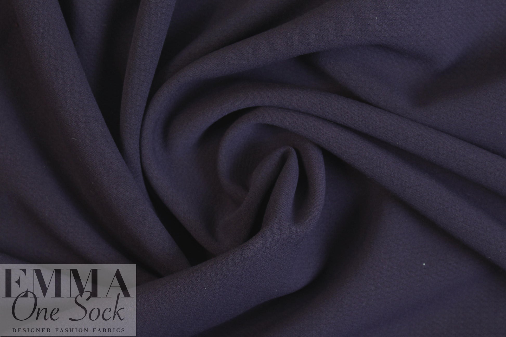 Italian stretch cotton blend doubleweave - deep grape 1.5 yds