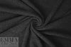 Derek L@m wool blend double boucle' - black 2.25 yd