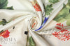 designer double silk charmeuse - Asian botanical