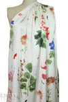 designer double silk charmeuse - Asian botanical