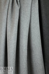 wool blend doublecloth coating - charcoal/light gray 2 yds