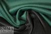 wool blend doublecloth coating - pine/black .875 yds