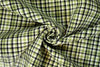 famous designer virgin wool doublecloth - sage check