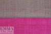 Italian wool blend doublecloth 'rustic' suiting - pink/gray 1.75 yds