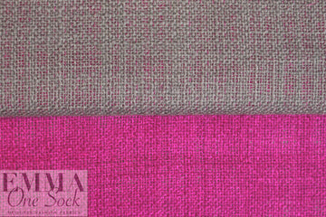 Italian wool blend doublecloth 'rustic' suiting - pink/gray 1.75 yds
