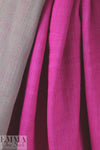 Italian wool blend doublecloth 'rustic' suiting - pink/gray